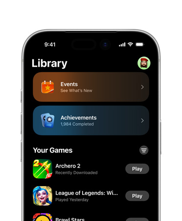 Games app icon