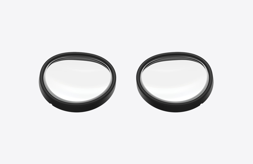 ملحقات ZEISS البصرية، عدستان دائريتان مع إطار أسود