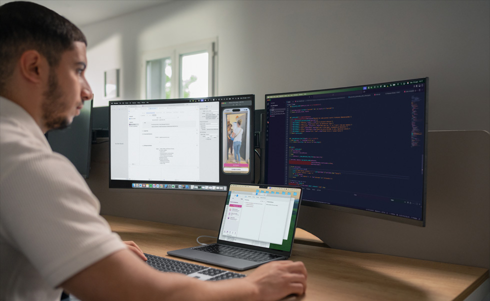 Developers use Xcode on MacBook Pro to manage Tut Tut’s custom‑built apps