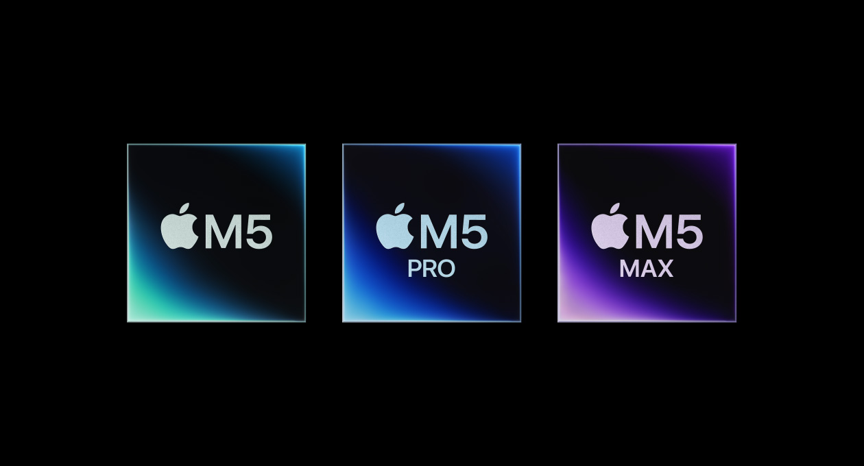 شرائح M5 وM5 Pro وM5 Max